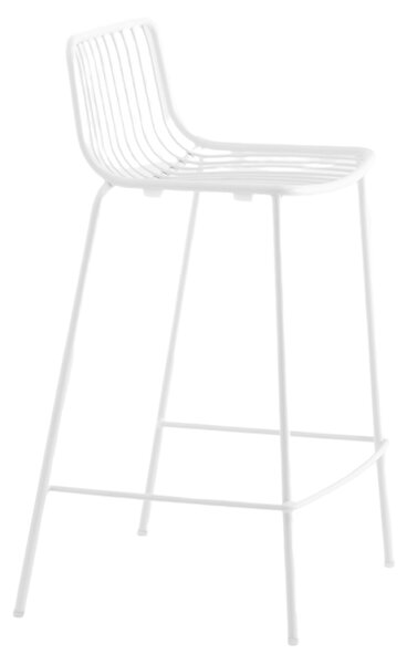 PEDRALI - Nízká barová židle NOLITA 3657 DS - bílá