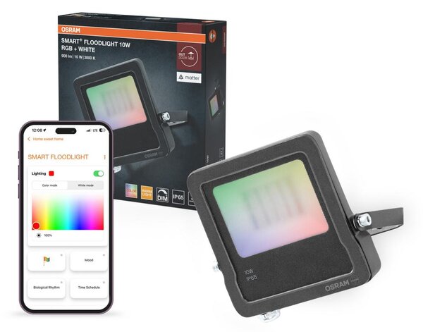 Osram - LED RGBW Stmív. reflektor SMART+ FLOODLIGHT LED/10W/230V IP65 Wi-Fi