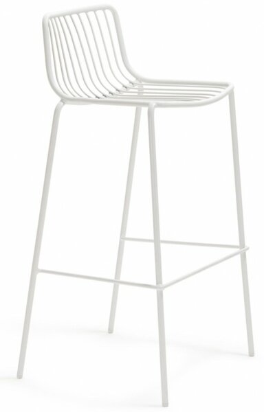 PEDRALI - Vysoká barová židle NOLITA 3658 DS - bílá