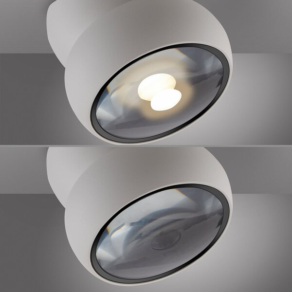 Stropní Lampa PURE, Move, stmívatelné, Bílá, Obývací pokoj, Kov, Moderní