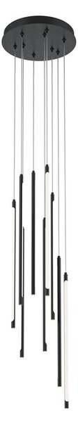 Maytoni Závěsné LED svítidlo LIGHT STICK, 46W, Ø 35 cm, CRI80, stmívatelné Barva: Černá