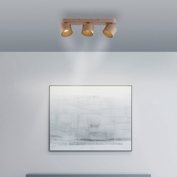 Stropní Lampa PURE, Cup, stmívatelné, Bronzová / starobylá mosaz, Obývací pokoj, Kov, Moderní