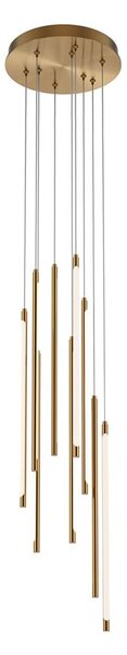 Maytoni Závěsné LED svítidlo LIGHT STICK, 46W, Ø 35 cm, CRI80, stmívatelné Barva: Černá