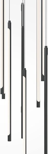 Maytoni Závěsné LED svítidlo LIGHT STICK, 46W, Ø 35 cm, CRI80, stmívatelné Barva: Černá