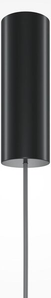 Maytoni Závěsné LED svítidlo KYOTO, 11W, Ø 22 cm, CRI80 Barva: Černá