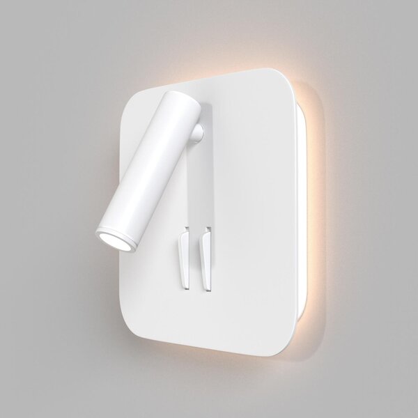 Maytoni Nástěnné LED svítidlo LOS, 9W, 13x13 cm, CRI80 Barva: Černá
