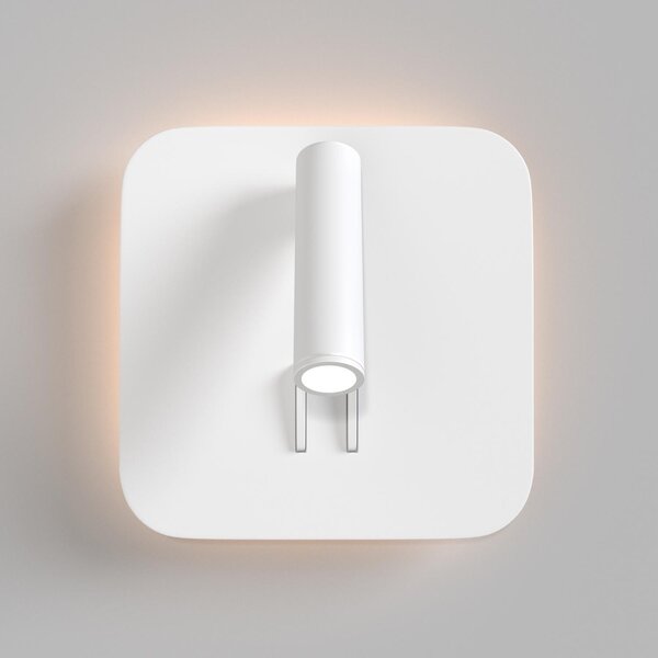 Maytoni Nástěnné LED svítidlo LOS, 9W, 13x13 cm, CRI80 Barva: Černá