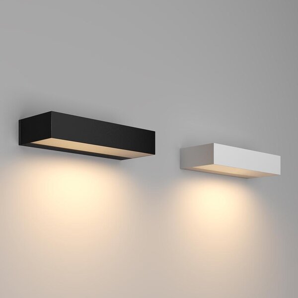 Maytoni Venkovní nástěnné LED svítidlo LOT, 10W, d. 30 cm, CRI80, IP65 Barva: Bílá