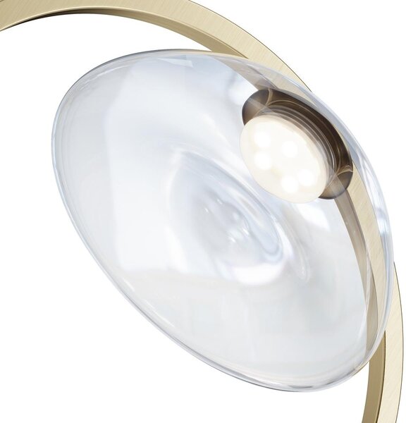 Maytoni Nástěnné LED svítidlo LUNARE, 5W, Ø 32 cm, CRI80 Barva: Světlý mosaz