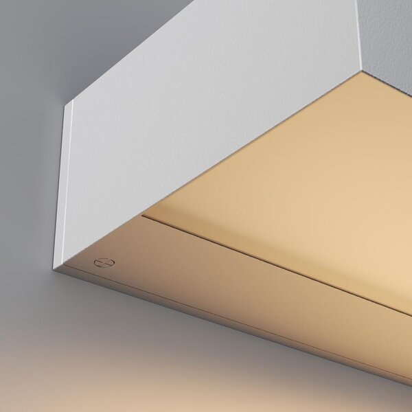 Maytoni Venkovní nástěnné LED svítidlo LOT, 10W, d. 30 cm, CRI80, IP65 Barva: Bílá