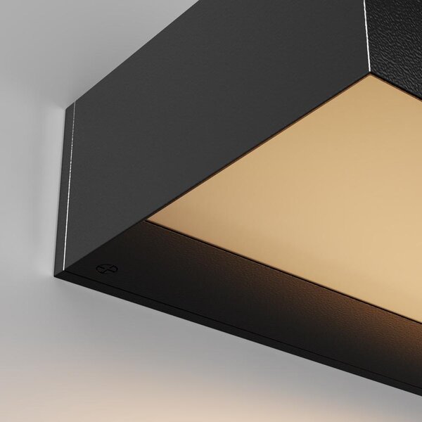 Maytoni Venkovní nástěnné LED svítidlo LOT, 10W, d. 30 cm, CRI80, IP65 Barva: Bílá