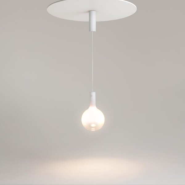 Maytoni Závěsné LED svítidlo NEBULA, 4W, Ø 20 cm, CRI80 Barva: Bílá