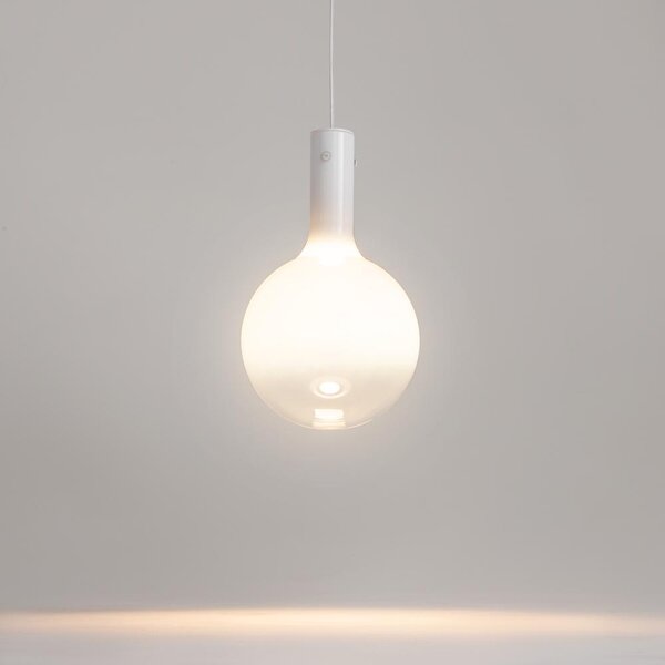 Maytoni Závěsné LED svítidlo NEBULA, 4W, Ø 20 cm, CRI80 Barva: Bílá