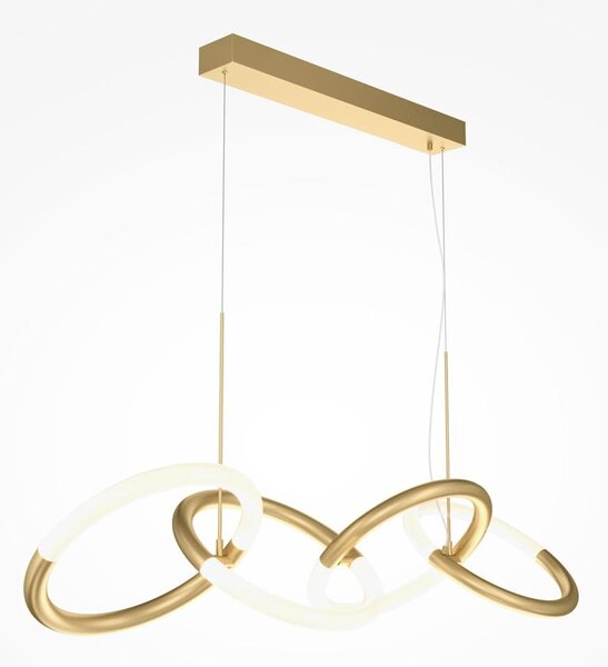 Maytoni Závěsné LED svítidlo NODE, 40W, d. 100 cm, CRI90 Barva: Černá