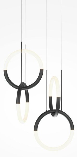 Maytoni Závěsné LED svítidlo NODE, 18W, Ø 34 cm, CRI90 Barva: Zlatá