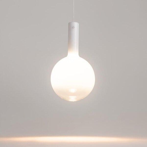 Maytoni Závěsné LED svítidlo NEBULA, 6W, Ø 25 cm, CRI80 Barva: Bílá