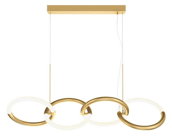 Maytoni Závěsné LED svítidlo NODE, 40W, d. 100 cm, CRI90 Barva: Černá