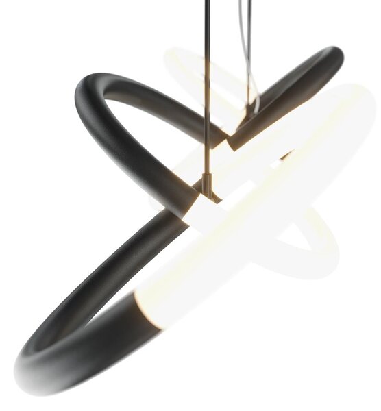 Maytoni Závěsné LED svítidlo NODE, 40W, d. 100 cm, CRI90 Barva: Černá