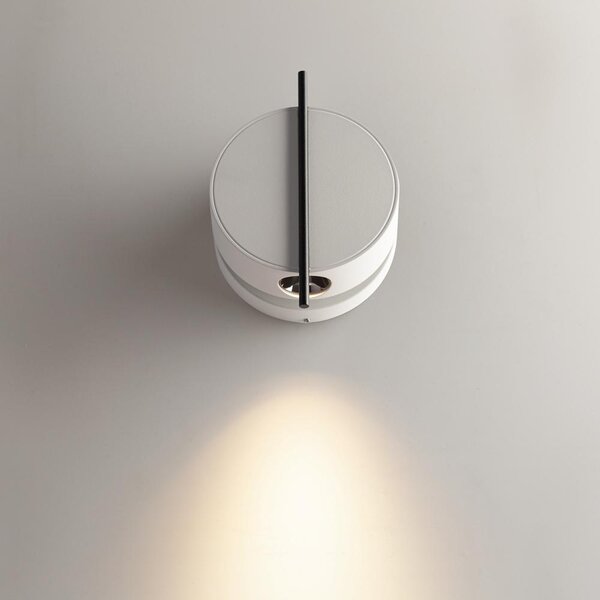 Maytoni Nástěnné LED svítidlo NUANCE 4W, v. 14 cm, CRI90 Barva: Bílá