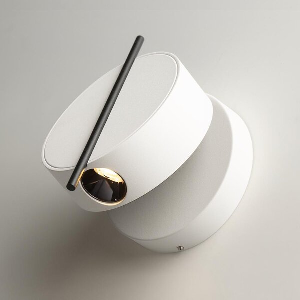 Maytoni Nástěnné LED svítidlo NUANCE 4W, v. 14 cm, CRI90 Barva: Bílá