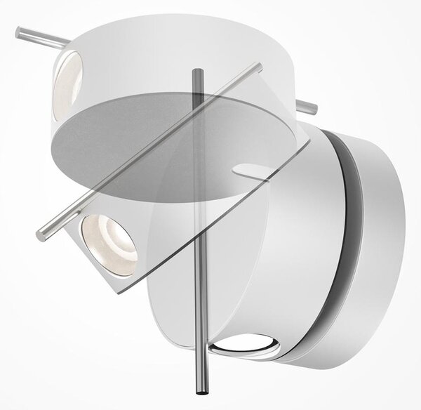 Maytoni Nástěnné LED svítidlo NUANCE 4W, v. 14 cm, CRI90 Barva: Bílá
