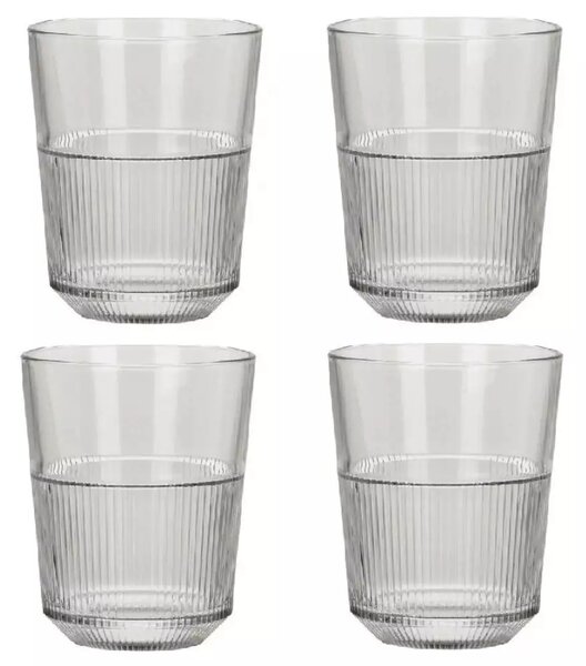 Sada sklenic na whisky Atmos 320 ml, 4 ks