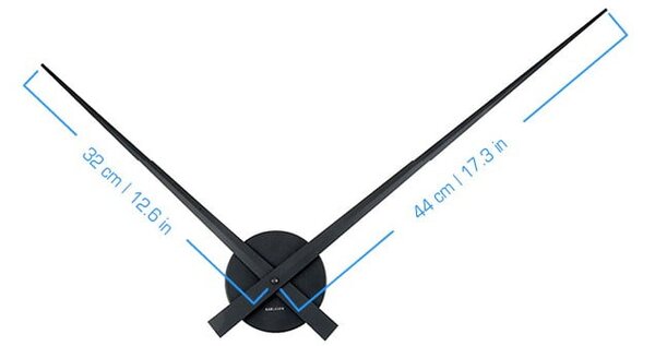 Nástěnné hodiny ø 77,5 cm Little Big Time – Karlsson