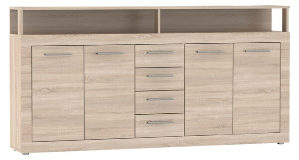 Vivaldi Komoda Luna 190 cm dub Sonoma