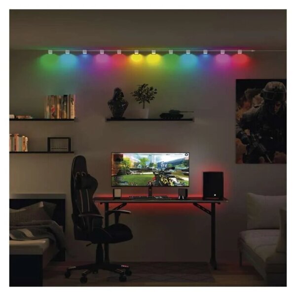 LED RGBIC+CCT Dekorační řetěz GoSmart 4xLED/7W/230V 85 cm Wi-Fi Tuya