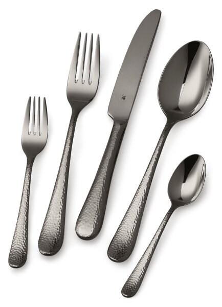 WMF - Sada nerezových příborů SITELLO 30ks černá
