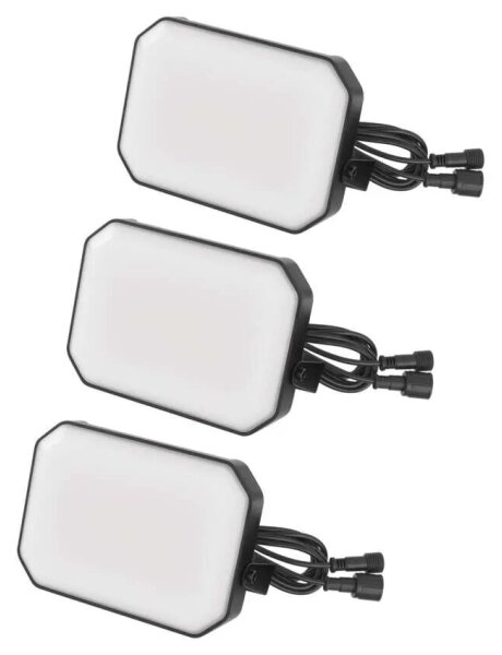 SADA 3x LED RGBIC Stm. ven. reflektor LED/14W/230V 3000-6500K IP65 Wi-Fi Tuya