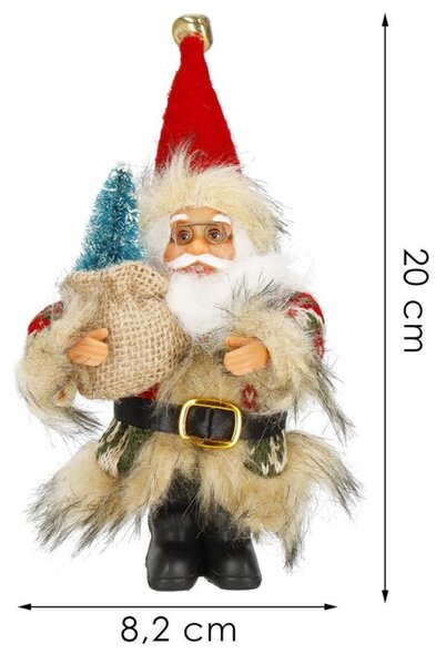 Ježíšek se stromečkem 20cm, vánoční dekorace