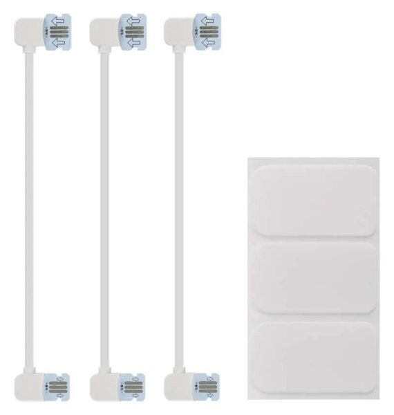 Rozš. sada 3x RGBIC Stmívatelný panel LED/1,8W/230V Wi-Fi Tuya