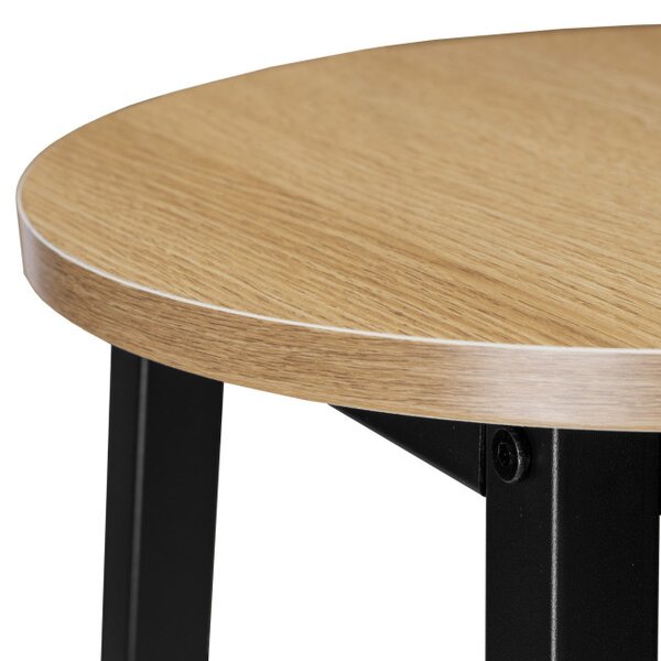 Barová židle Flint Modern Oak loft