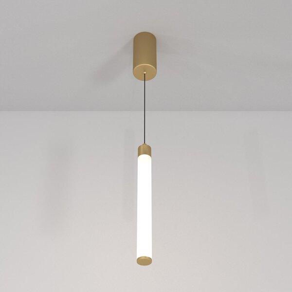 Maytoni Závěsné LED svítidlo RAY, 10W, Ø 3 cm, CRI80 Barva: Bílá