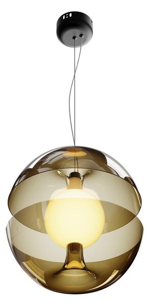 Maytoni Závěsné LED svítidlo REBEL, 6W, Ø 30,2 cm, CRI80 Barva: Zlatá