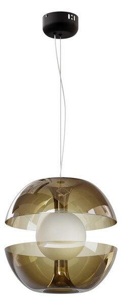 Maytoni Závěsné LED svítidlo REBEL, 6W, Ø 30,2 cm, CRI80 Barva: Zlatá