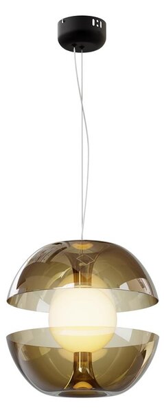 Maytoni Závěsné LED svítidlo REBEL, 6W, Ø 30,2 cm, CRI80 Barva: Zlatá