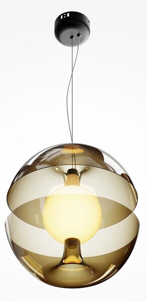 Maytoni Závěsné LED svítidlo REBEL, 6W, Ø 30,2 cm, CRI80 Barva: Zlatá