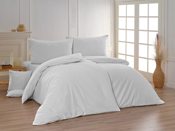 Povlečení Krep bílý Krep deluxe 1x 140/200, 1x 70/90