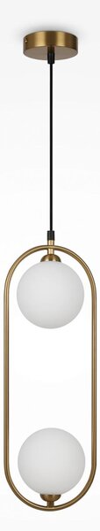 Maytoni Závěsné svítidlo RING, 2xG9, Ø 12 cm Barva: Bílá