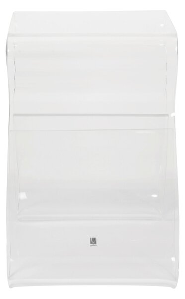 ODKLÁDACÍ STOLEK, průhledné, plast, 42/43/29 cm Umbra - Online Only konferenční stolky, Online Only