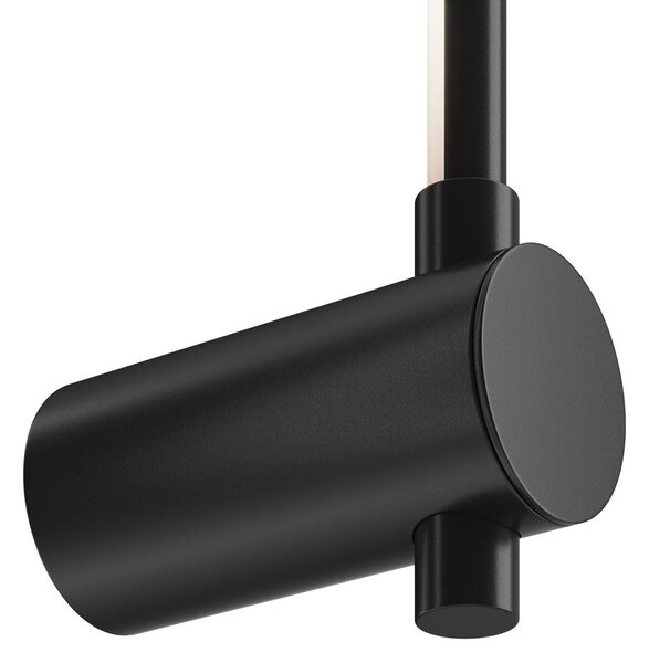 Maytoni Nástěnné LED svítidlo ROTTA, 6W, d. 63,5 cm, CRI80 Barva: Černá
