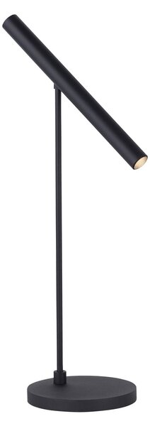 Stolní lampa PURE, Pure Tutua, stmívatelné, Černá, Obývací pokoj, Kov, Moderní