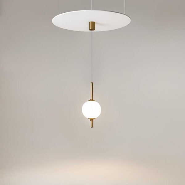 Maytoni Závěsné LED svítidlo THE SIXTH SENSE, 7W, Ø 18 cm, CRI70 Barva: Mosaz