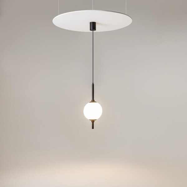 Maytoni Závěsné LED svítidlo THE SIXTH SENSE, 7W, Ø 18 cm, CRI70 Barva: Mosaz