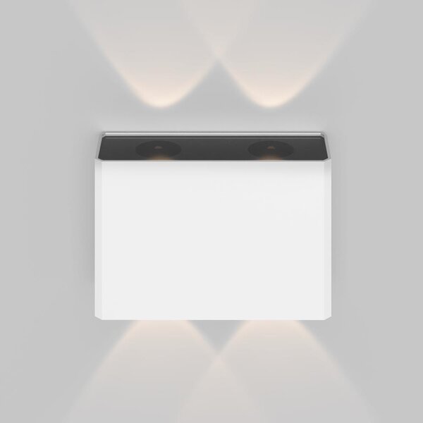 Maytoni Venkovní nástěnné LED svítidlo SHOW, 4W, d. 12 cm, CRI80, IP54 Barva: Černá