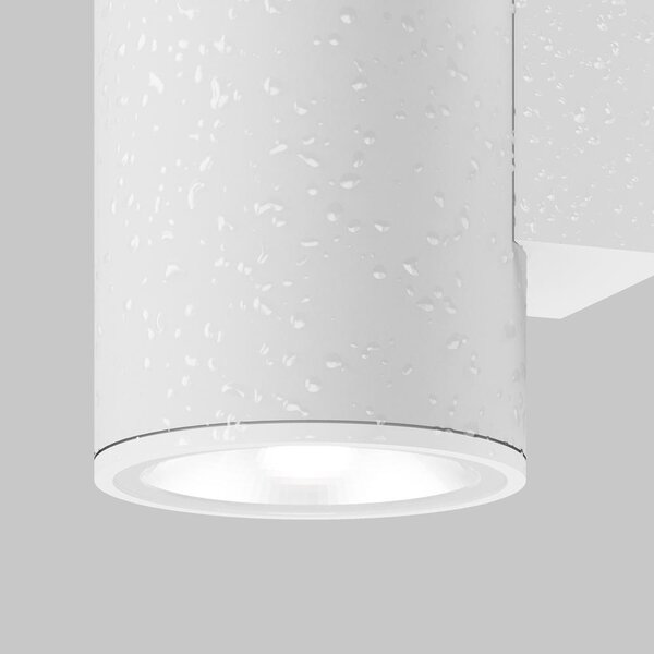 Maytoni Venkovní nástěnné LED svítidlo SHIM, 5W, v. 12 cm, CRI80, IP65 Barva: Bílá