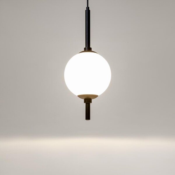 Maytoni Závěsné LED svítidlo THE SIXTH SENSE, 7W, Ø 18 cm, CRI70 Barva: Mosaz
