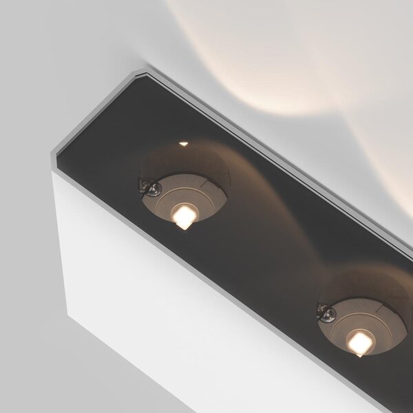 Maytoni Venkovní nástěnné LED svítidlo SHOW, 4W, d. 12 cm, CRI80, IP54 Barva: Černá